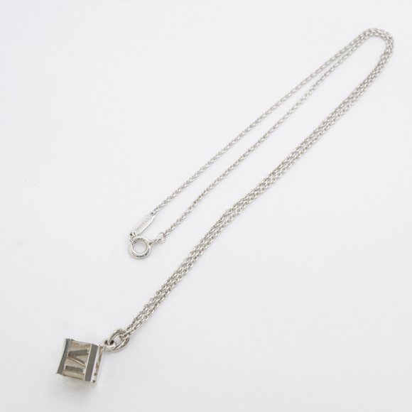 Tiffany Atlas Cube Necklace, 925 Sterling Silver, Women's, P1551149 - Picture 3 of 7
